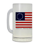 American flag mug