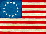 13-star Betsy Ross American Flag