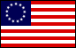 13-star Betsy Ross flag