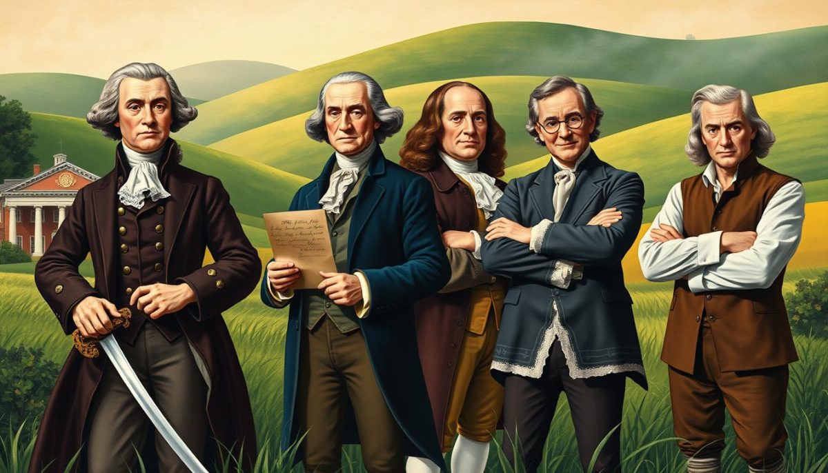 Exploring the Roles of Washington, Jefferson, Franklin, and Adams